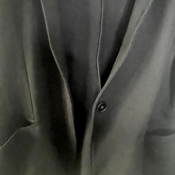 Betabrand Classic Black Ponte Knit Single Button Blazer Size XXL - Picture 7 of 8